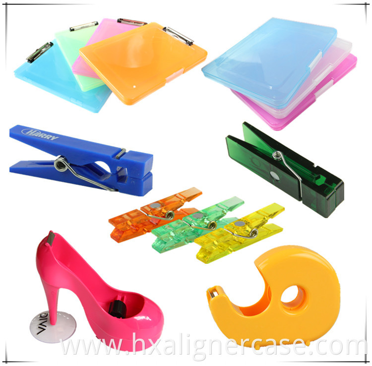 Mini Plastic Colorful Windproof Spring Clip 